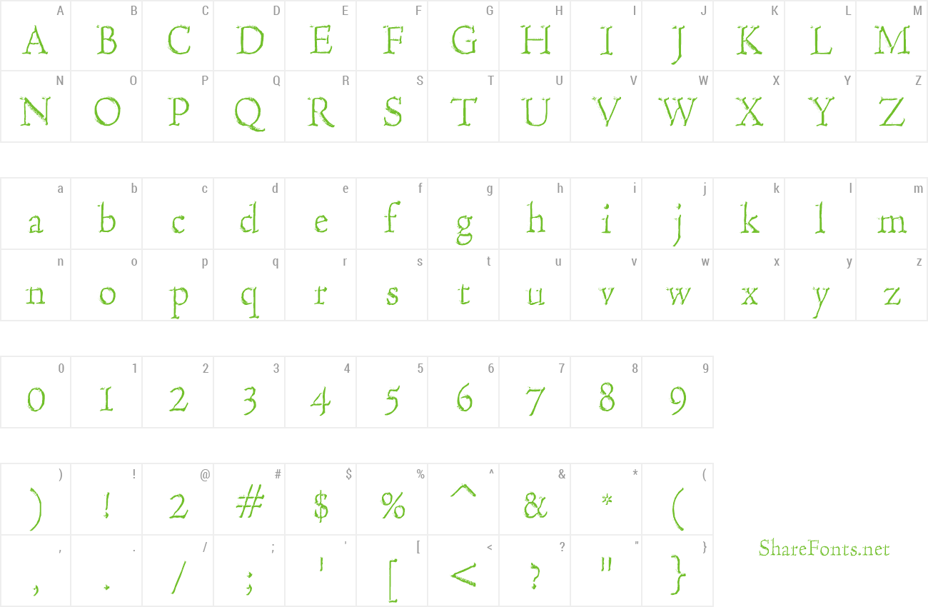 Font Hultog Engraved preview